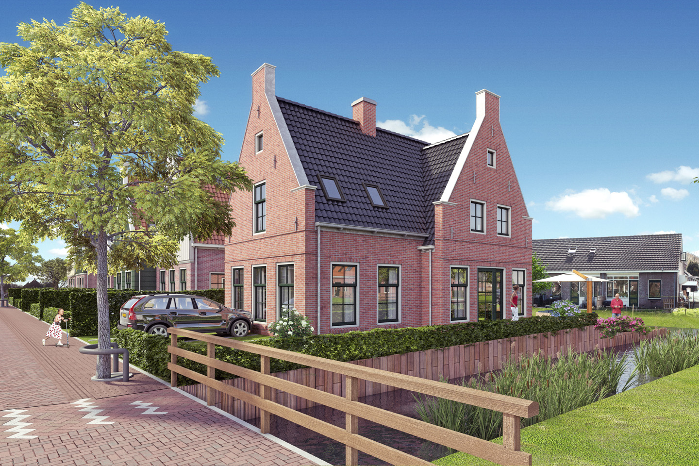 Vrijstaande woning(bouwnummer 1 & 12) VERKOCHT