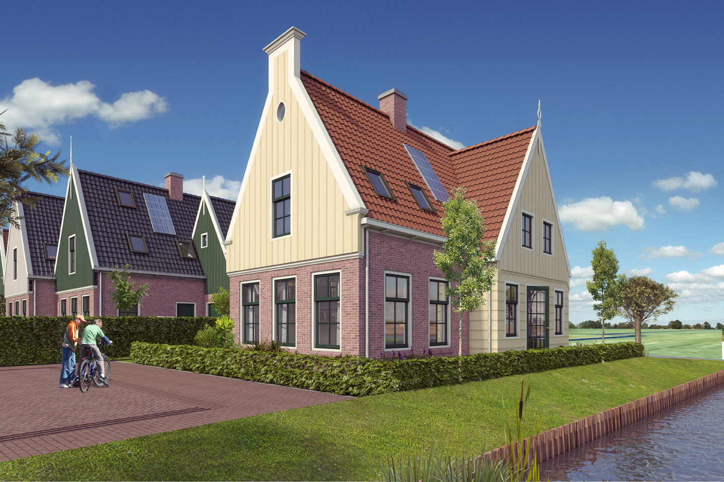 Vrijstaande woning(bouwnummer 6 & 7) verkocht de trambaan