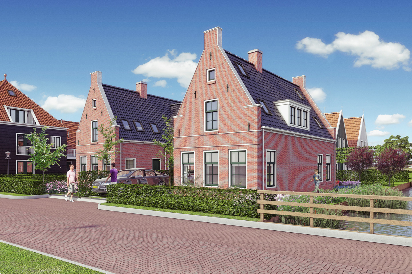 Half vrijstaande woningen(bouwnummers 15 & 16) VERKOCHT